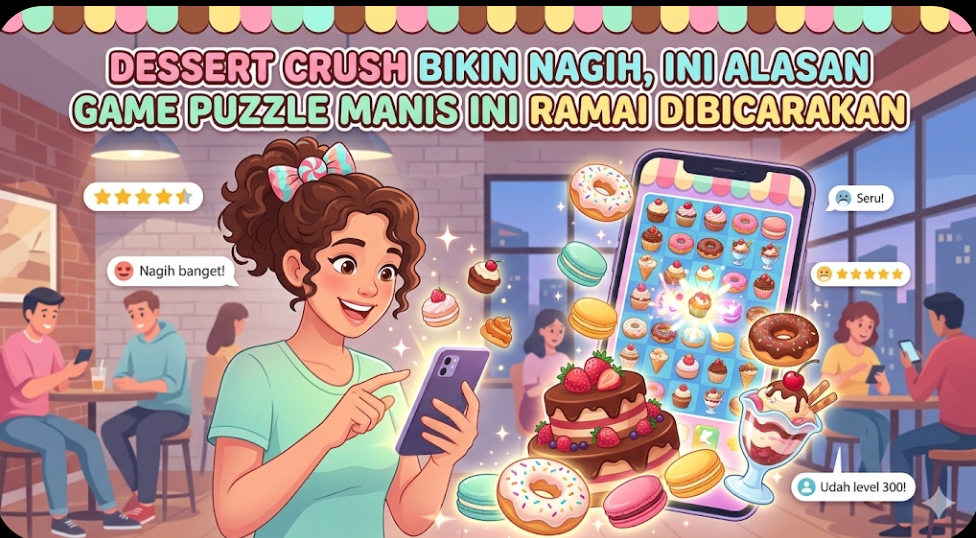 Dessert Crush Bikin Nagih